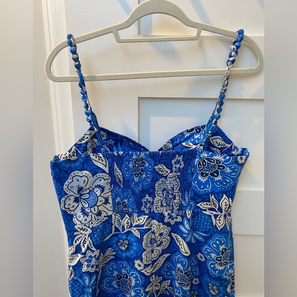 Farm Rio Full of Flowers Cotton Midi Dress - Picture 6 of 12